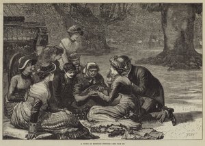 En picknick på Burnham Beeches